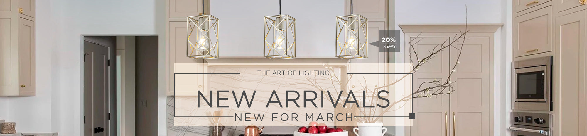 MARCH NEW ARRIVALS