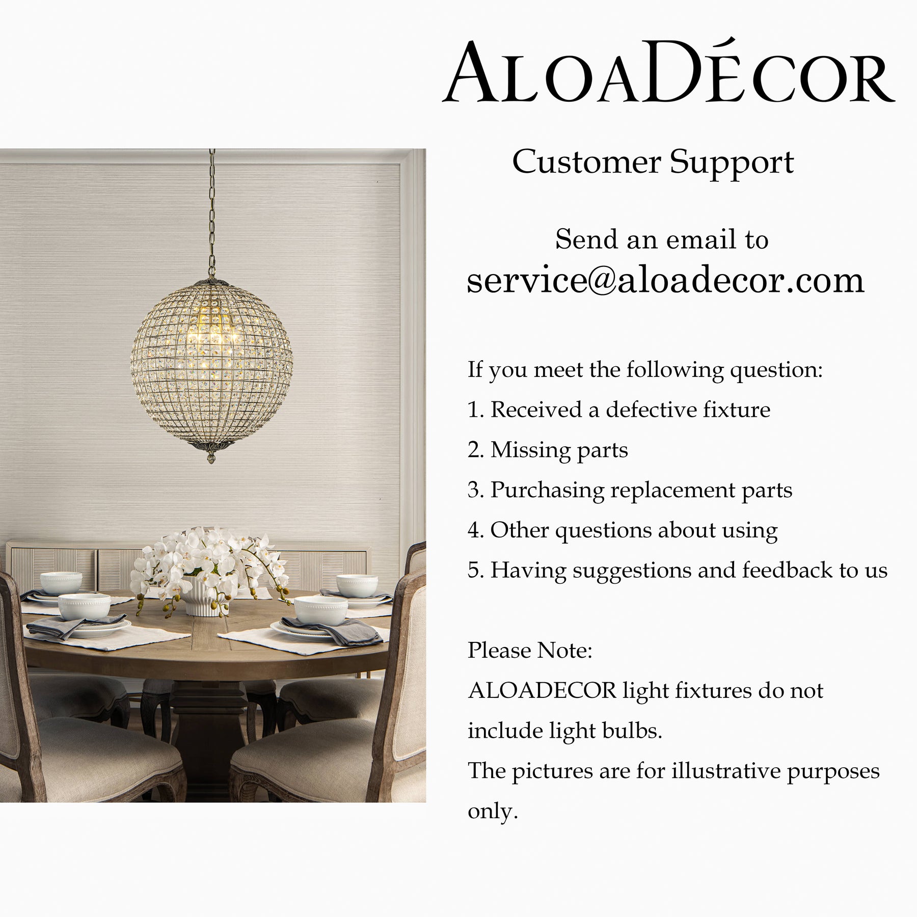 5 Lights W20 in Vintage Crystal Chandelier with Sphere Globle Shade in Antique Gold Retro Pendant Light