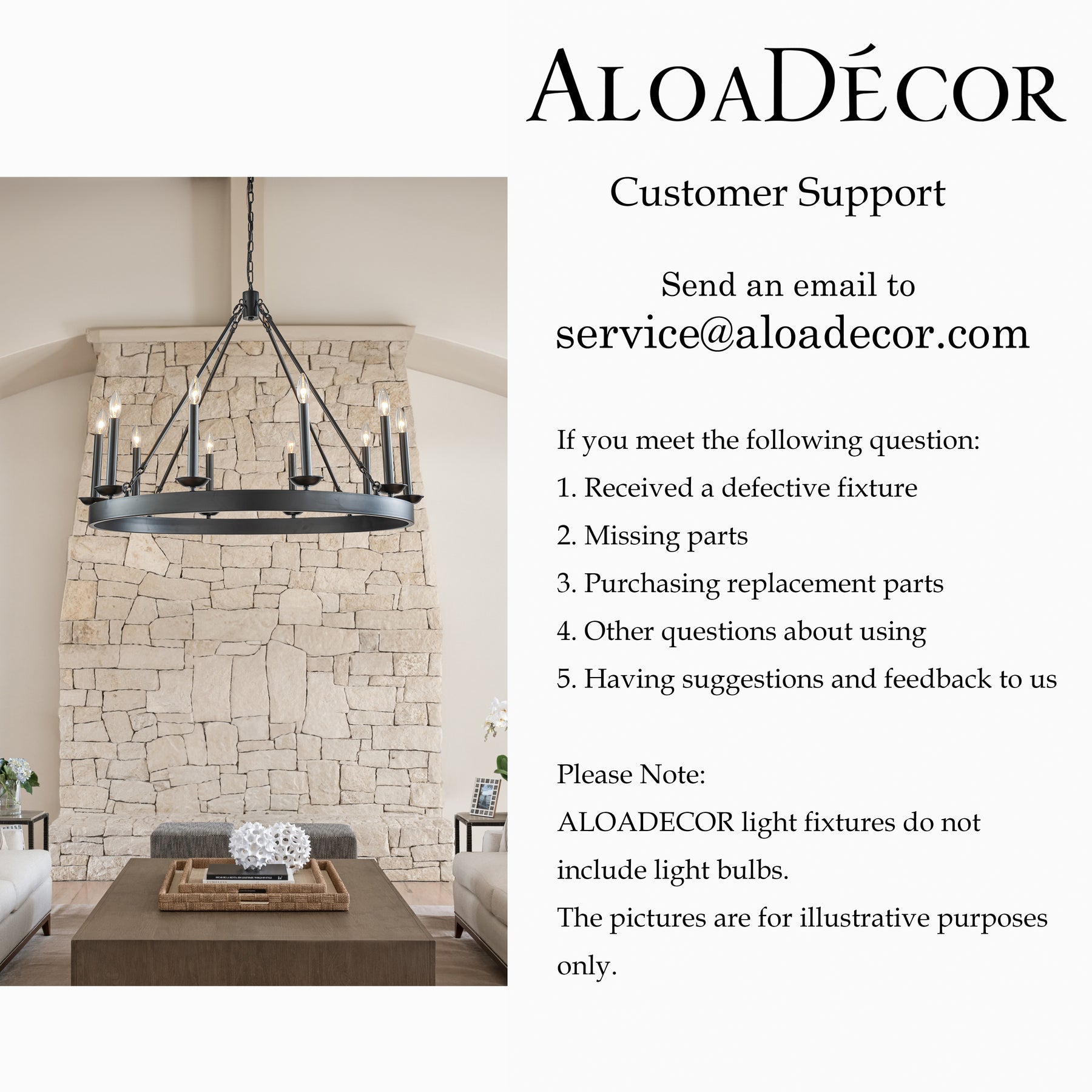 35 in. 10-Light Modern Farmhouse Black Wagon Wheel Candle Chandelier Round Rustic Industrial Pendant Lighting For Living Room and Family Room