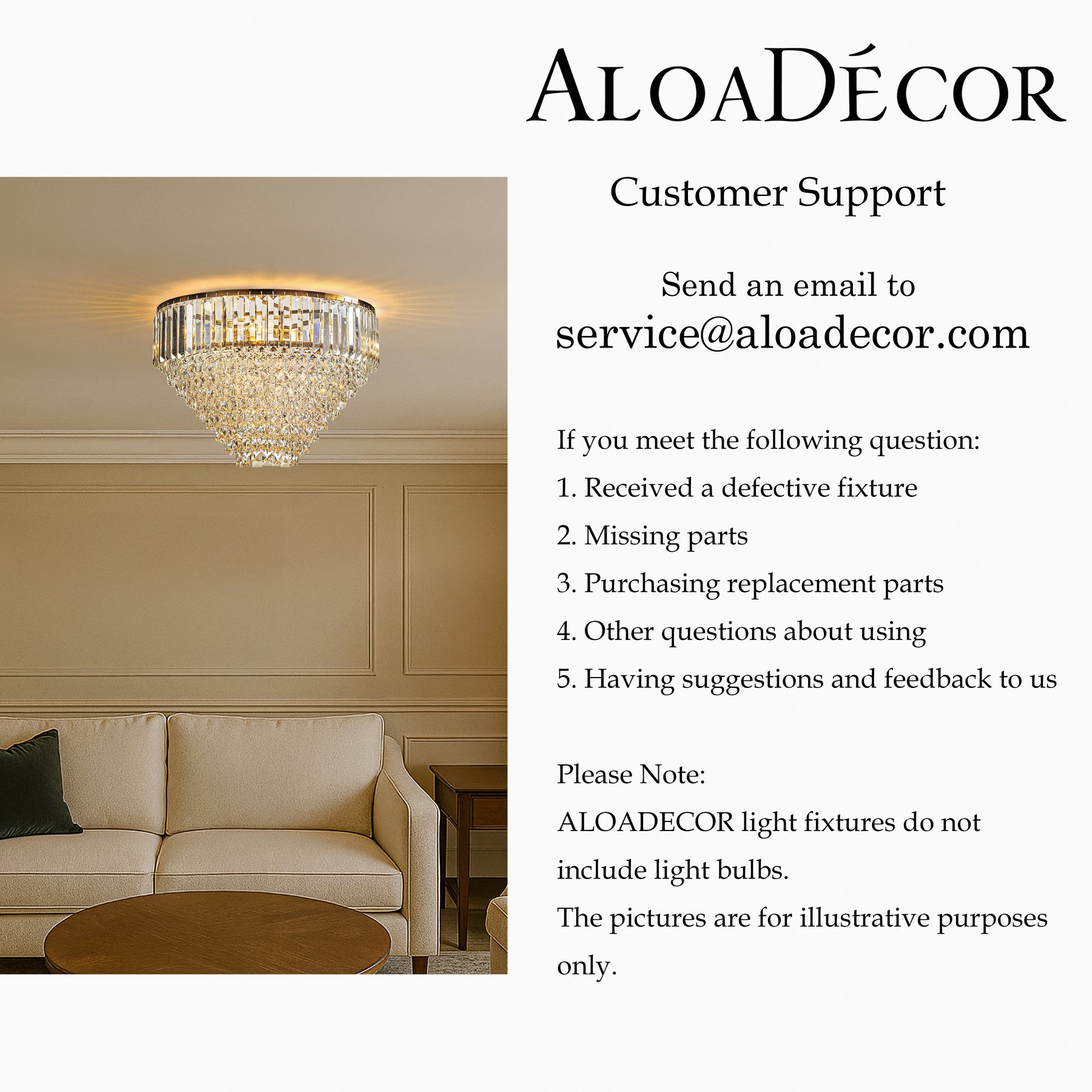 5 Lights 20" Modern Glam Antique Gold Crystal Tiered Flush Mount Luxury Ceiling Light For Dining Room & Bedroom & Entryway