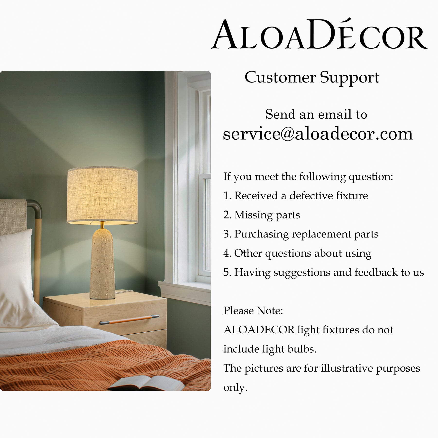 1-Light 21'' Vintage Classic Natural Travetine Tapered Table Lamp With Beige Linen Shade For Bedroom and Living Room