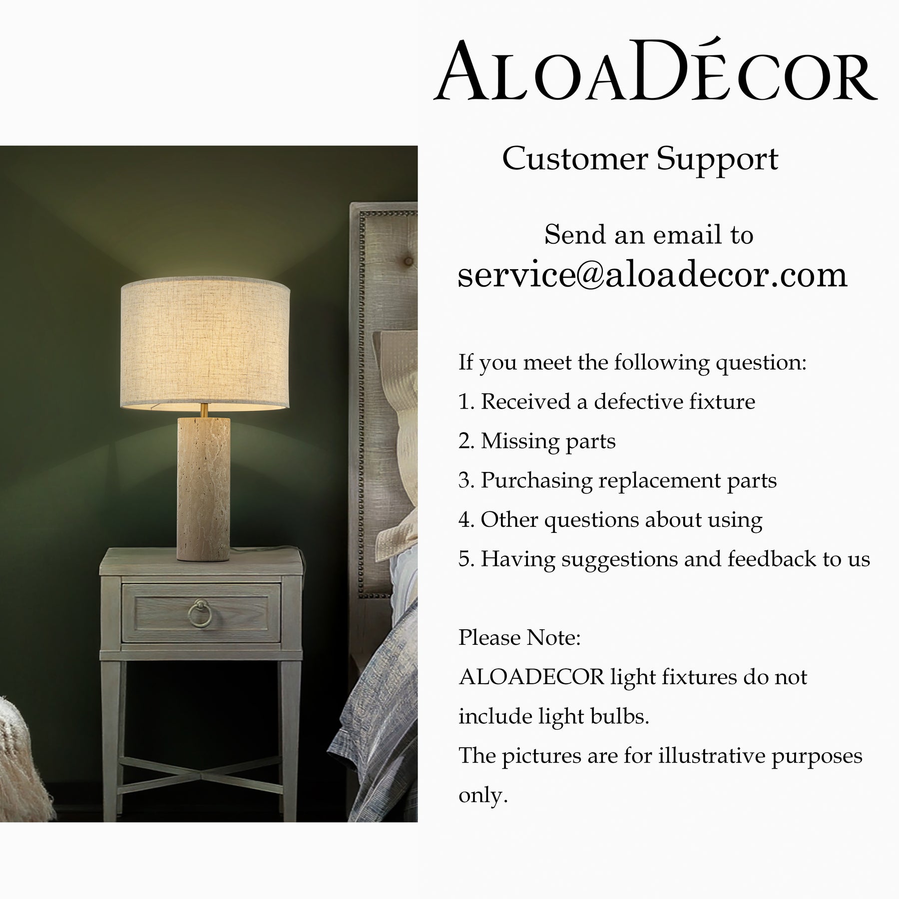 1-Light 22'' Modern Coastal Natural Cylinder Travetine Table Lamp With Beige Linen Shade For Bedroom and Living Room