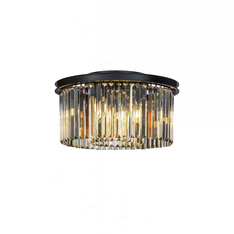 Unique Tiered Drum Flush Mount Ceiling LIGHT