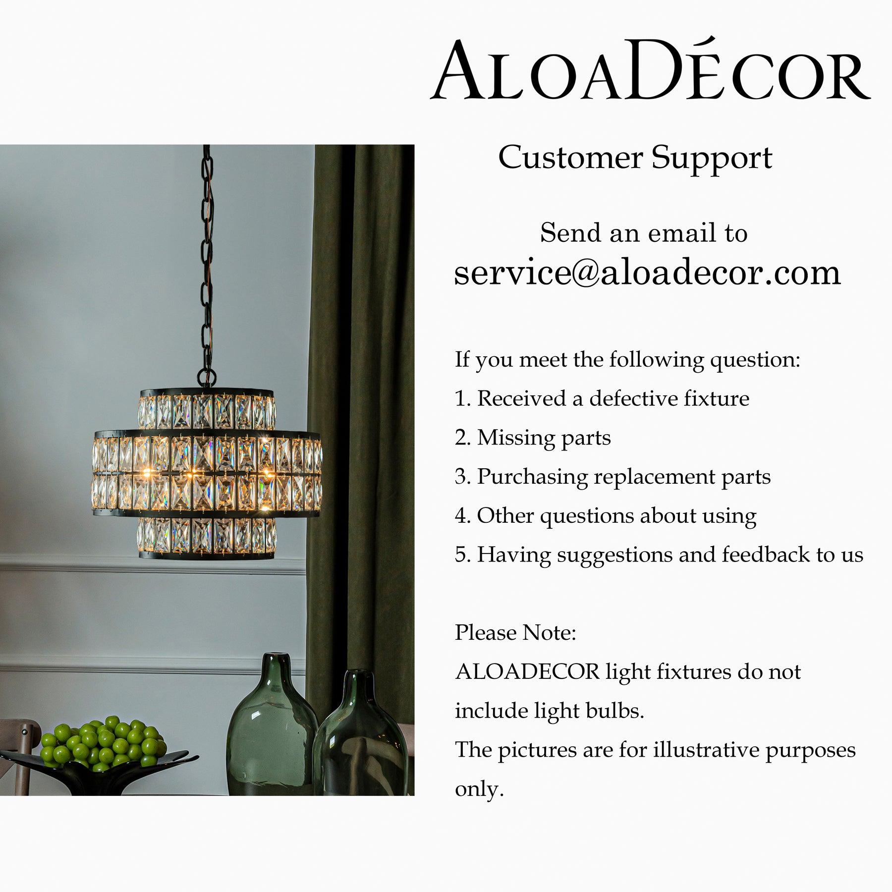 16" Modern Crystal Chandelier Matte Black Finish 4-Light Tiered Drum Pendant Light for Small Spaces Dining Room Entryway
