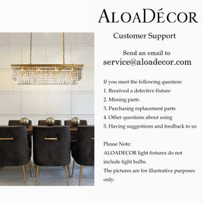 OPEN BOX-Contemporary Crystal Chandelier for Dining Room