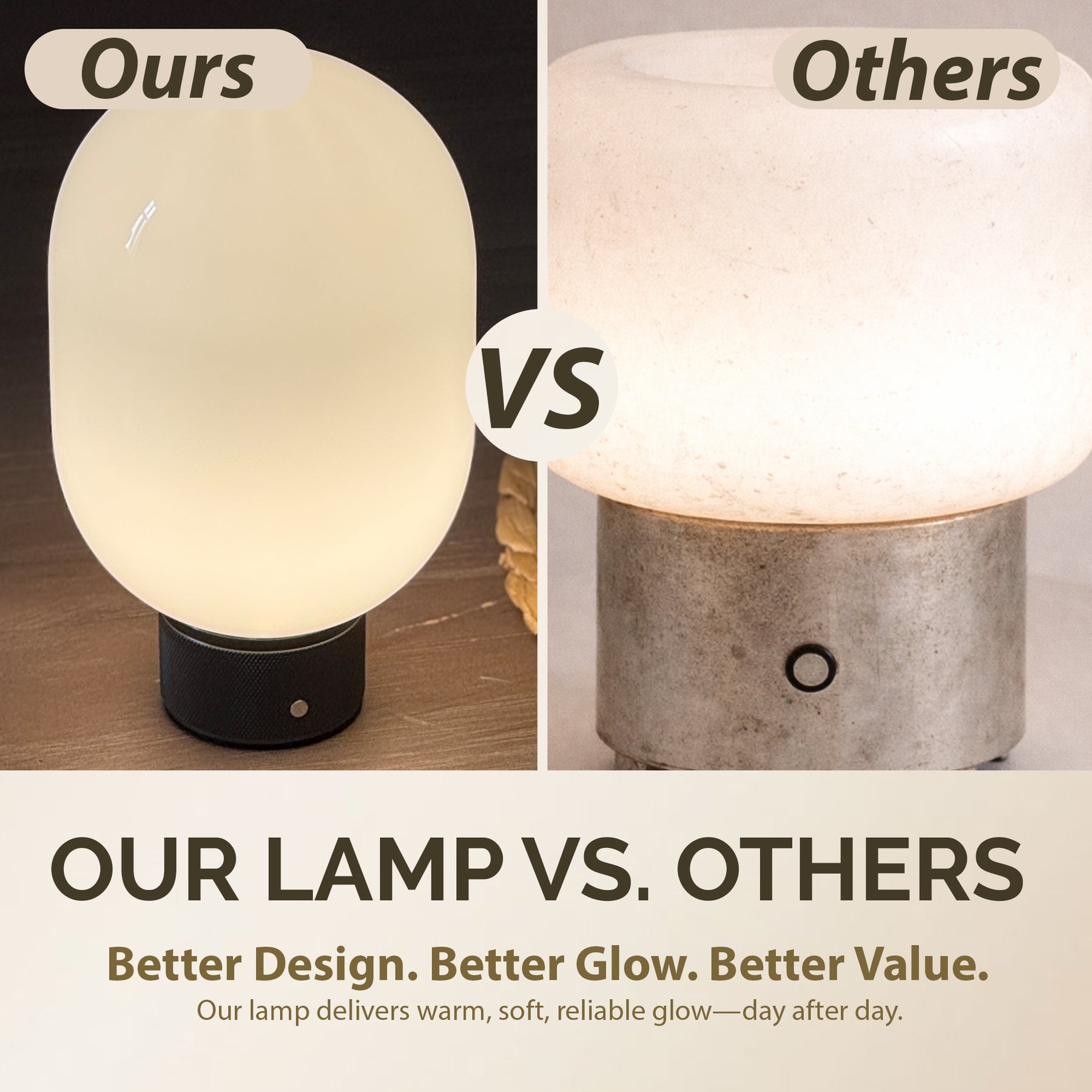 Modern Opal Glass Cordless Rechargeable Table Lamp Unique/Statement Dimmable LED Bedside Lamp For Cozy Bedroom