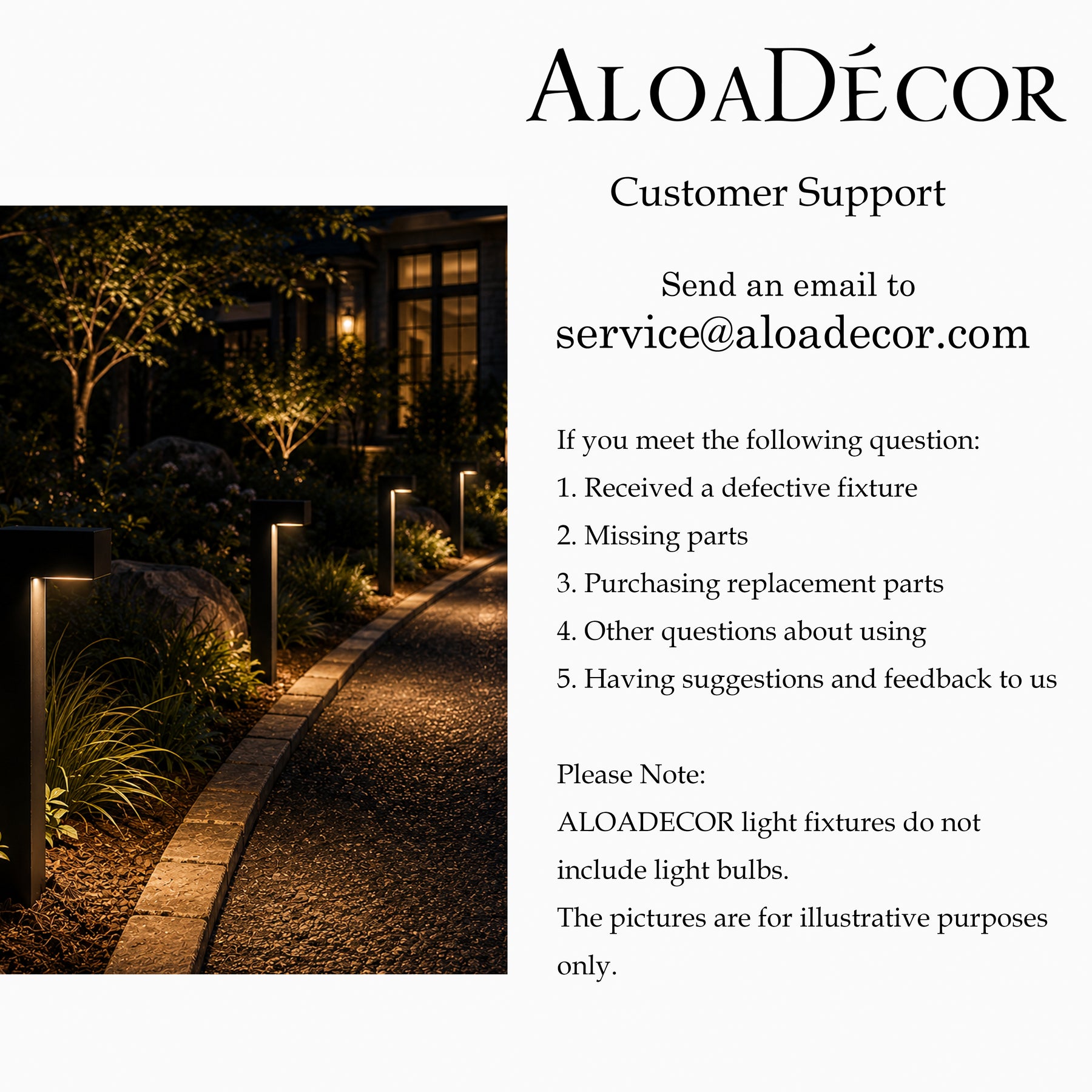 Landscape Pathway Lights wired Low Voltage 12V Modren Black Integrated LED Outdoor Waterproof Warm White Garden & Driveway Pathway lighting, 6 Pack