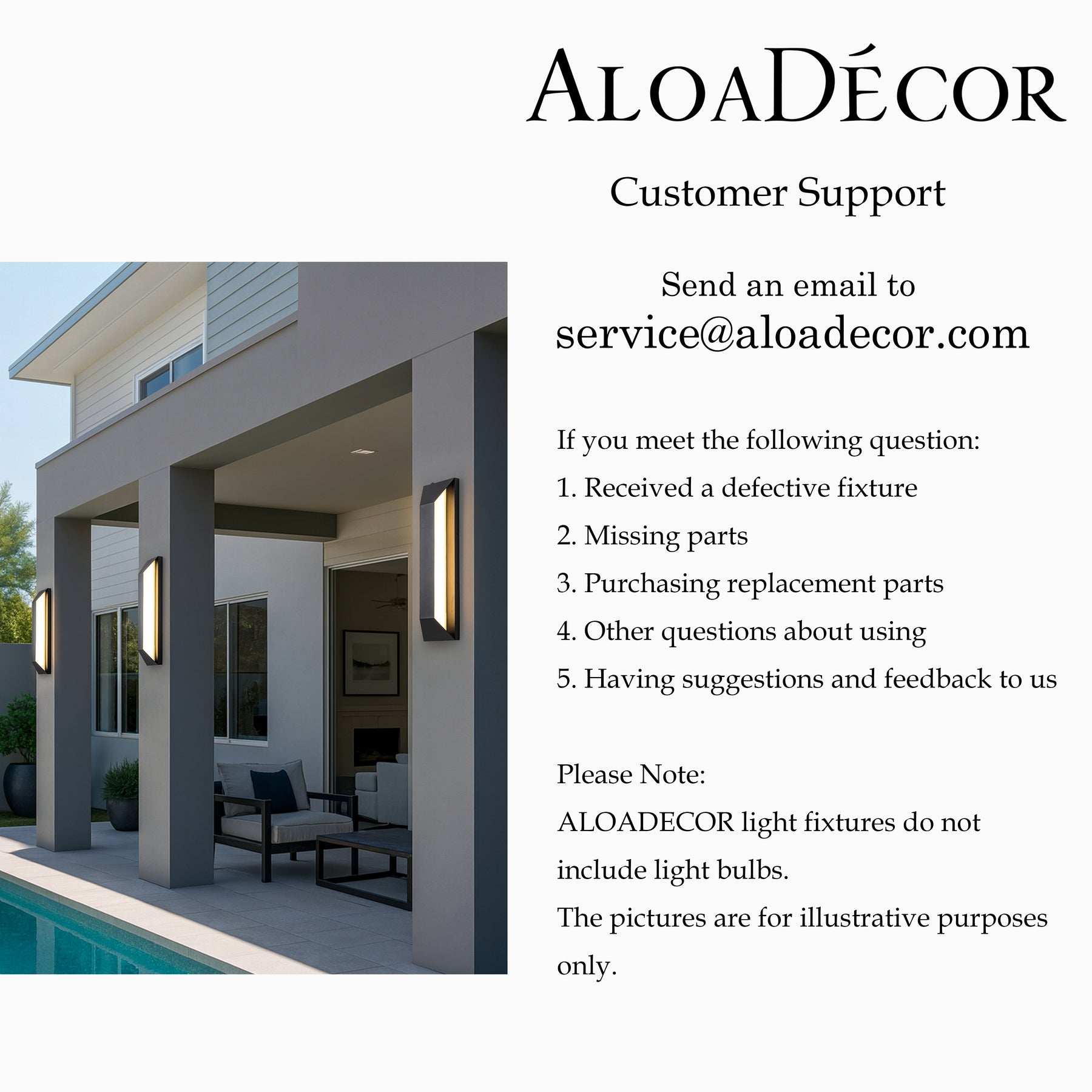 H22" Large Dusk to Dawn Modern Outdoor Wall Light 24W Integrated LED Exterior Wall Sconce with Black Trapezoid Design and Acrylic Shade for Garage Entryway