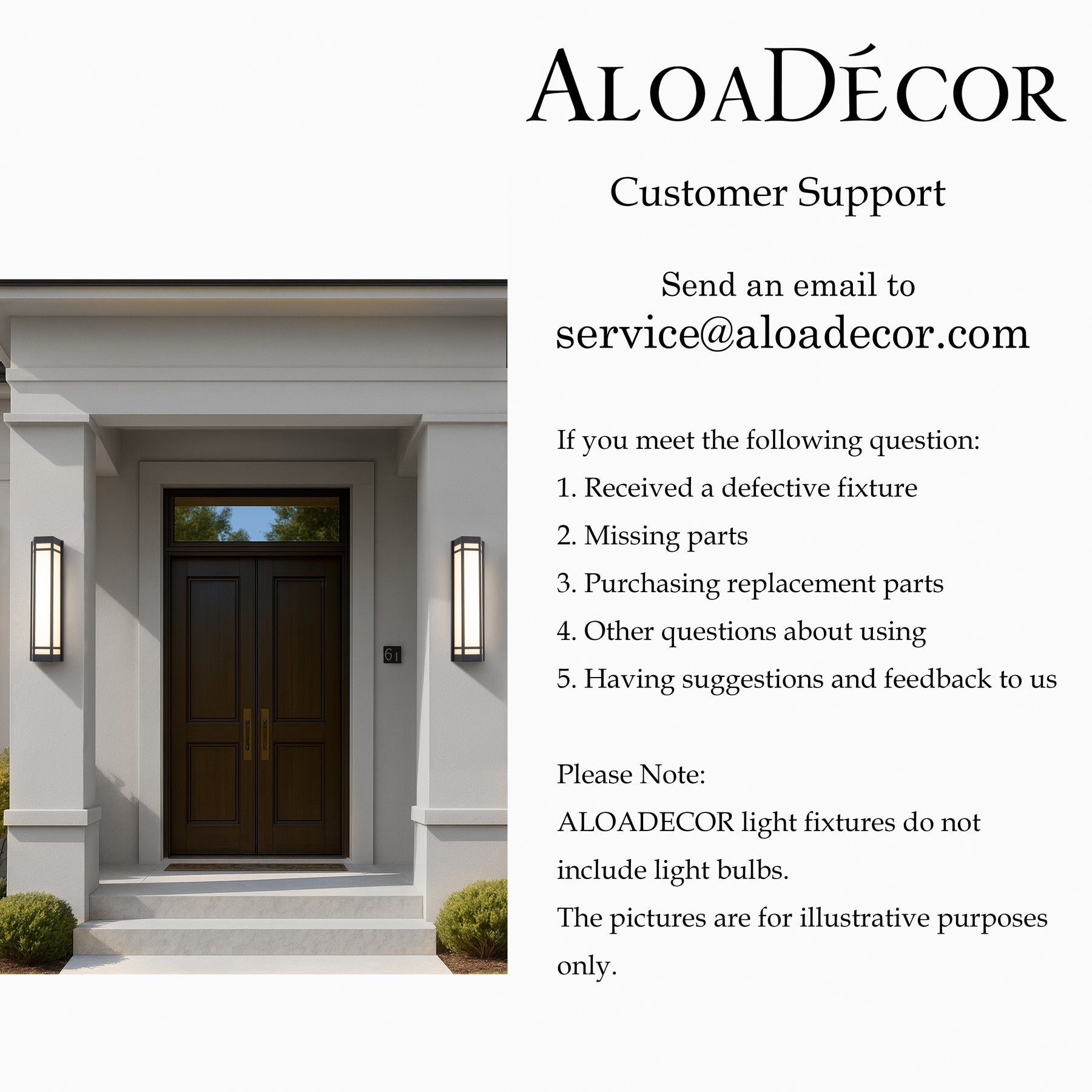 H20" Modern Craftsman Style Exterior Wall Sconce in Black with Frosted Acrylic Shade 24W Integrated LED Outdoor Wall Light with Dusk to Dawn Sensor for Garage Patio