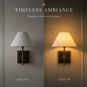 Modern Farmhouse Weathered Bronze Cordless Rechargeable Reading Wall Sconce with White Fabric Shade