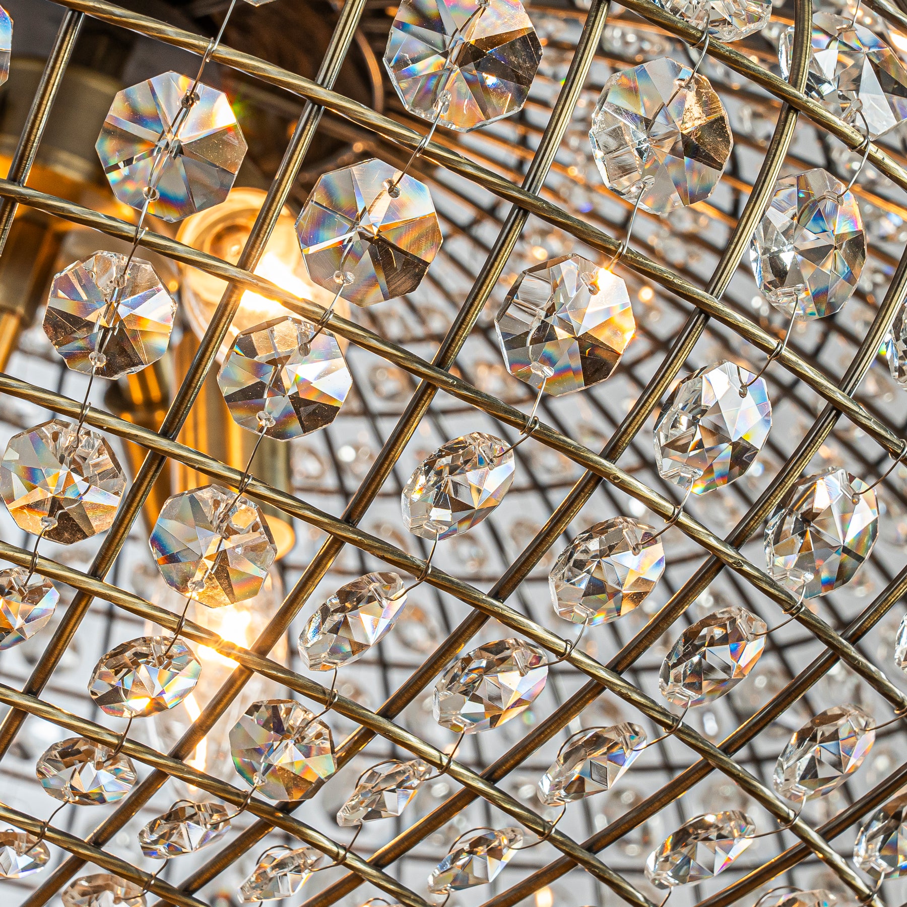 25'' Wide 6-Light Retro French Crystal Drum Chandelier in Antique Bronze With Vintage Patina Dimmable for Dining Room or Bedroom