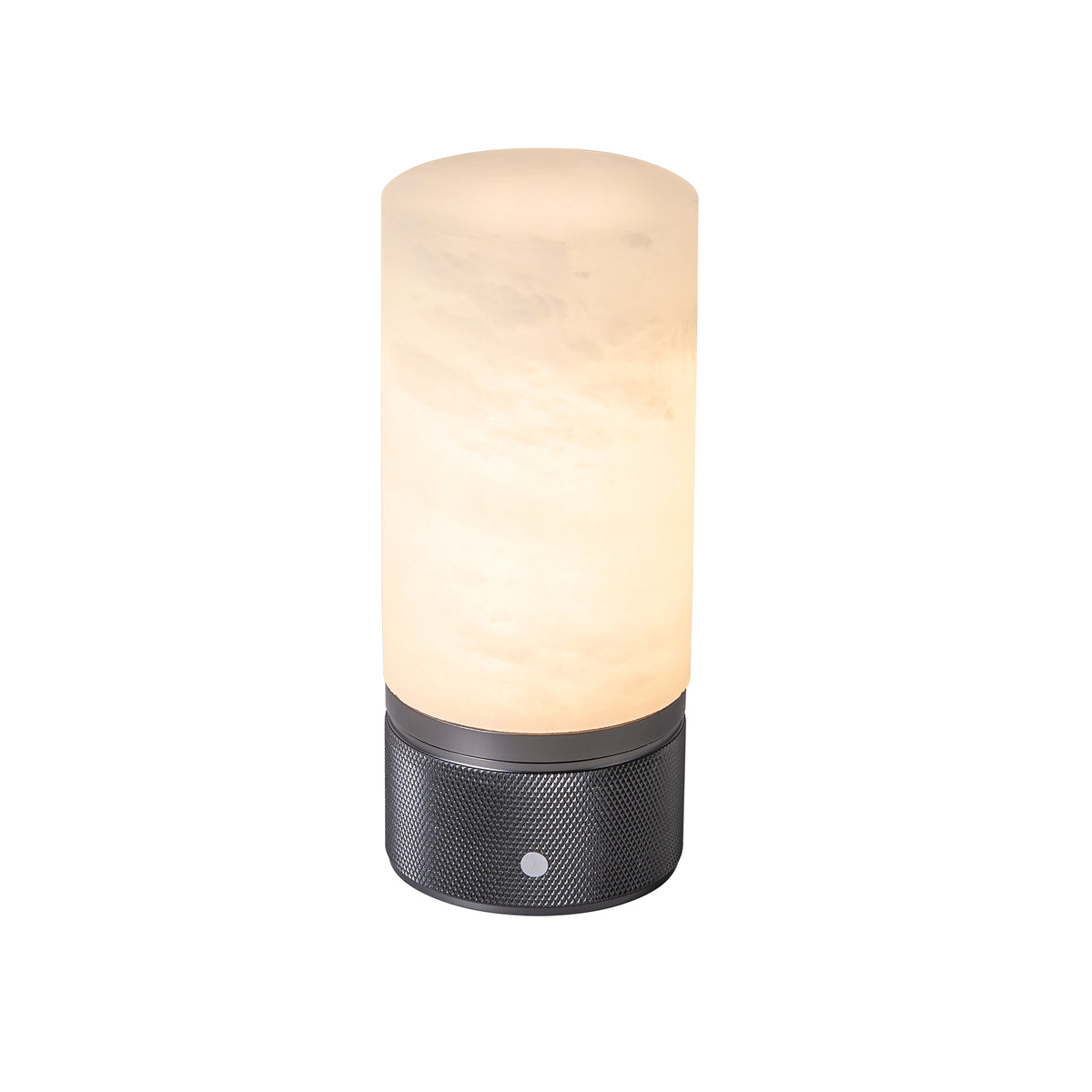 Natural Spanish Alabaster Cordless Rechargeable Table Lamp with 3-Level Dimmable Flicker-Free LED and Long-Lasting Battery Bedside Lamp