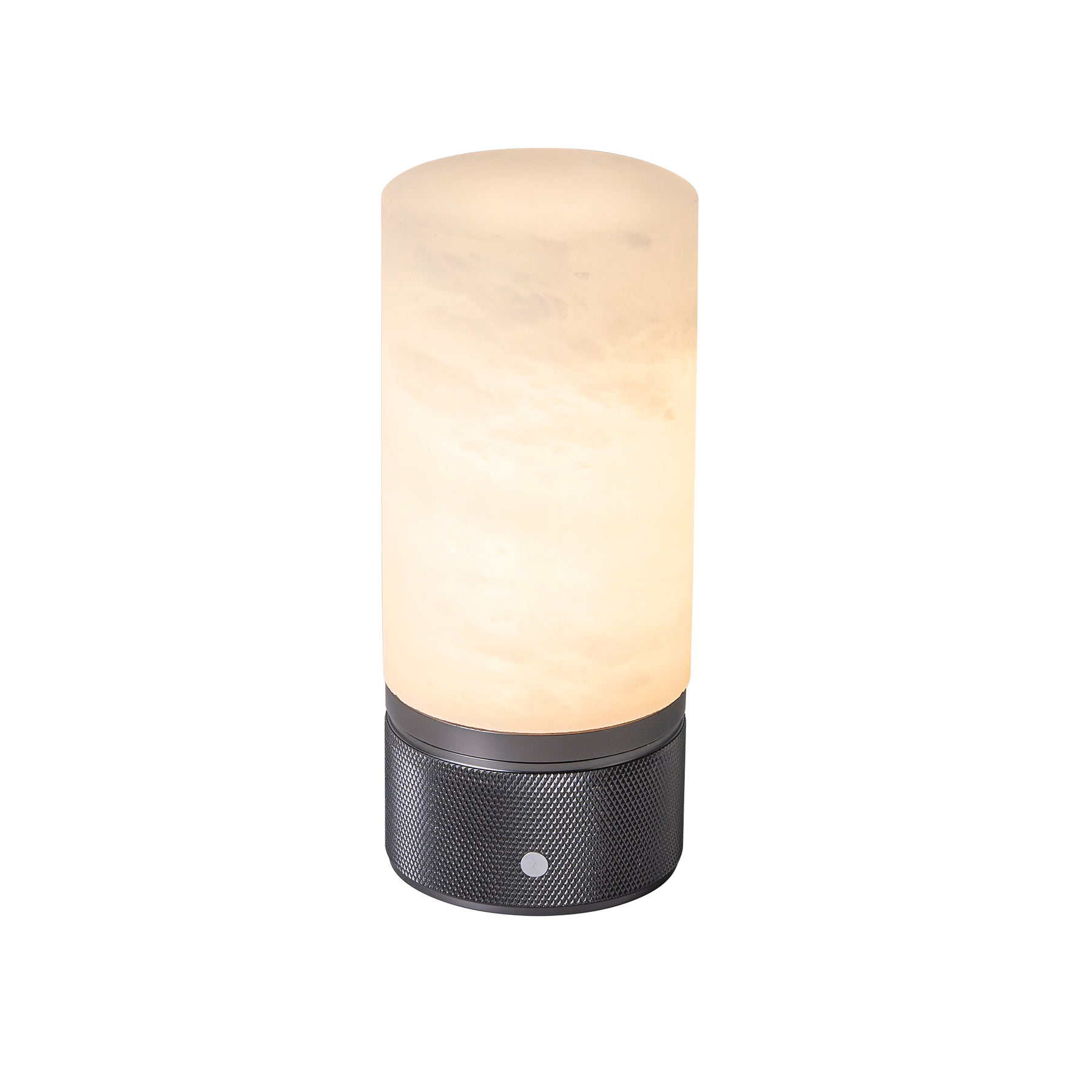 Natural Spanish Alabaster Cordless Rechargeable Table Lamp with 3-Level Dimmable Flicker-Free LED and Long-Lasting Battery Bedside Lamp