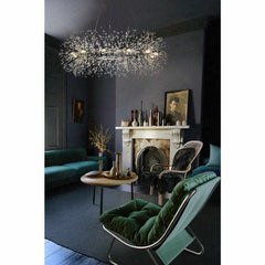 12-Light Unique Wagon Wheel Chandelier