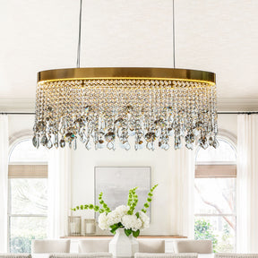Contemporary LED Crystal Chandelier