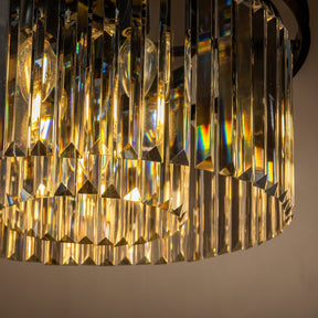 Unique Tiered Drum Flush Mount Ceiling LIGHT