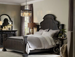 9 - Light Unique Drum Chandelier with Wrought Iron Accents