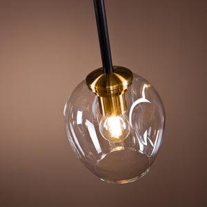 5-Lights Modern Sputnik Branching Bubble Chandelier